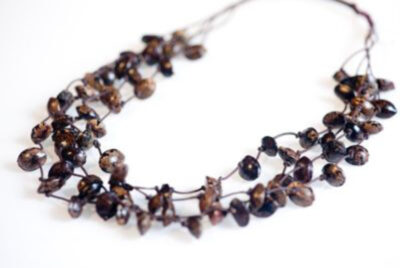 Quad-Strand Tortoise Necklace